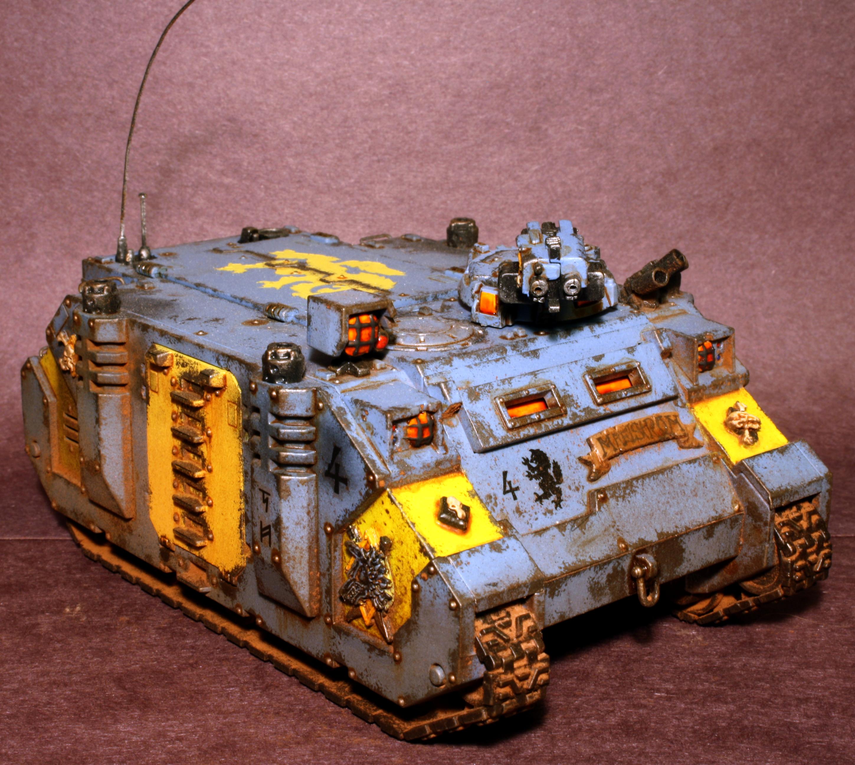 Warhammer 40000 rhino схема